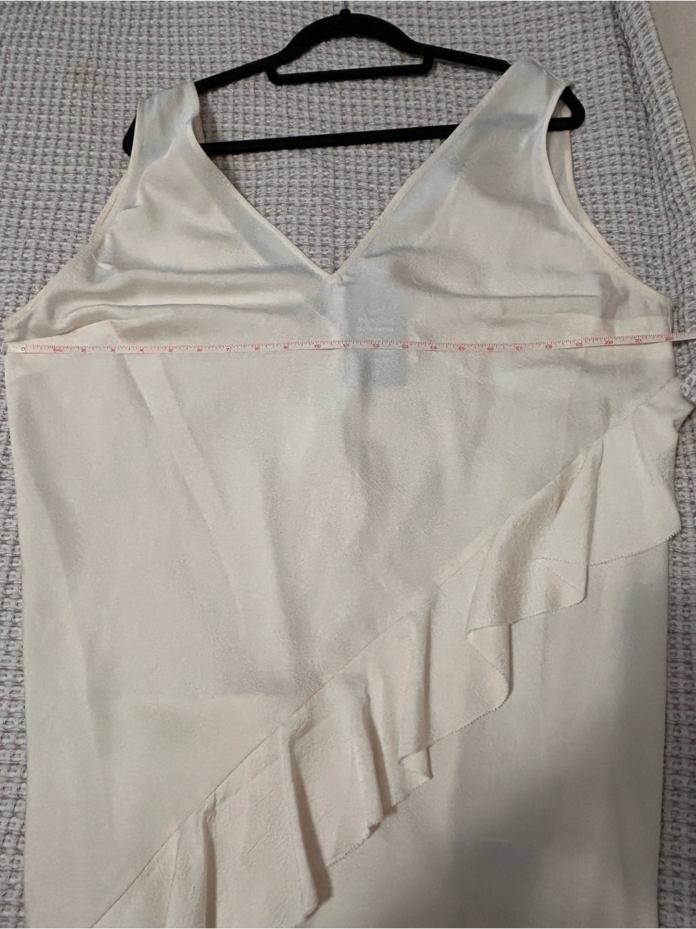 H&M Ruffle Cream Dress - Picture 7 of 11